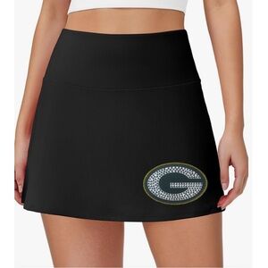 Greenway Black Women's Skirt with Logo